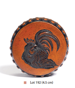 Unsold netsuke at Sotheby's auction